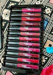 "NYN Matte Waterproof Lipstick Set - 24 Colors, Made in India"