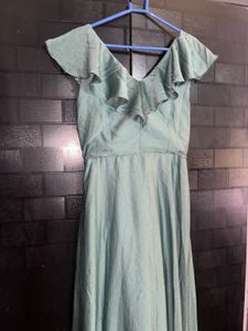 Chic Polka Dot Ruffle Dress