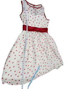 Vintage Polka Dot Midi Dress Lindy Bar Size M &amp; L