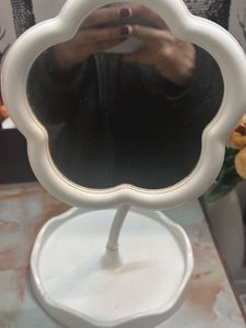 Flower Design Vanity Mirror