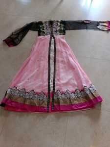 Semistitch Anaarkali Gown For Teenager