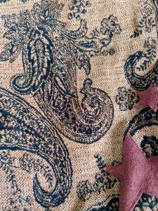 Unique Paisley Print Shoulder Bag