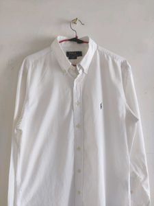 Classic White Polo Ralph Lauren Shirt