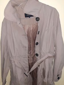 Papaya Beige Trench Coat