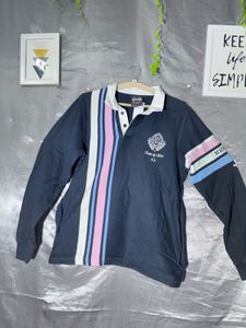 Men's Navy Rugby sweatshirt