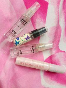 Mini Perfume Collection - 4 Scents empty bottle