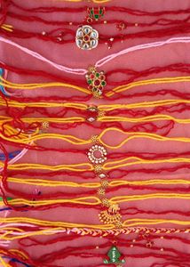 hand made 96 piece rakhi