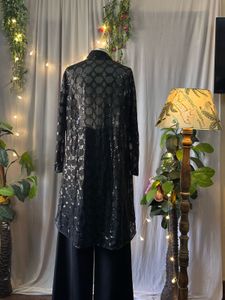 Sequence Black Sheer shrug