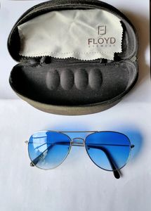 Floyd Aviator Sunglasses Blue Gradient Shade