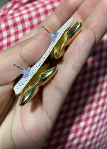 Golden Starfish Earrings