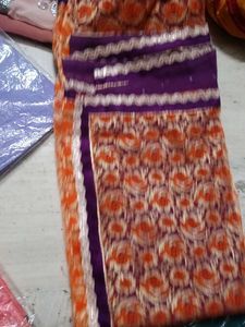 Embroidered Net Saree