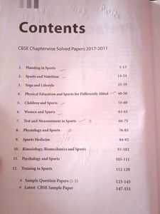 Class 12 Physical Education BOOKS