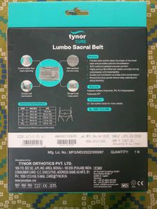 Tynor Lumbo Sacral Belt - Back Support