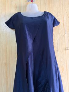 Designer Navy Blue Maxi Dress