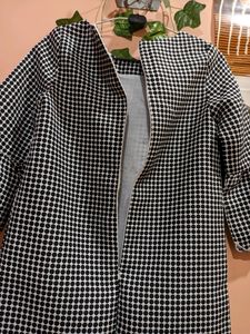 Heavy Meterial Short B&amp;W Dress