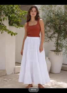 Boho Tiered Maxi Skirt