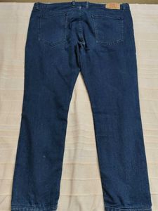 Classic Dark Wash Denim Jeans