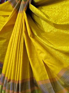 Elegant Yellow Saree