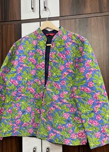 Quilted Floral Jacket