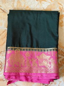 mysore crepe silk saree