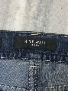 Nine West Y2K Women's Blue Denim Bermuda Shorts