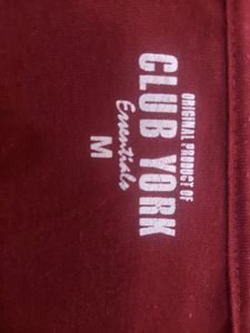 Maroon Shirt By Club York