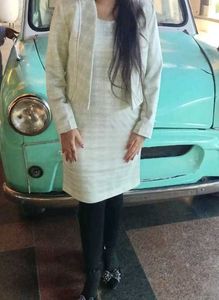 Elegant Dress &amp; Jacket Set