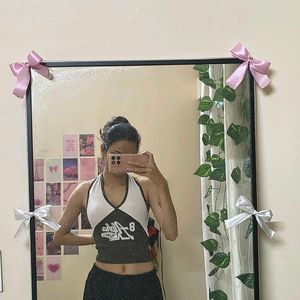 Cute Halter Neck Crop Top