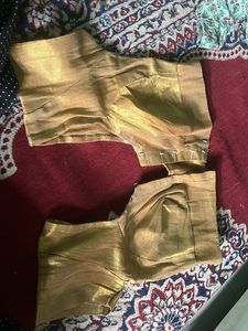 Elegant Gold Blouse