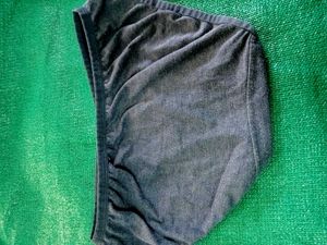 Comfy Grey Cotton Briefs