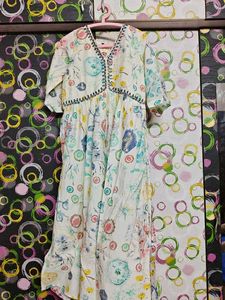 Boho Floral Print Kurta
