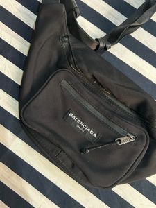 Balenciaga Black Fanny Pack