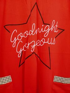 Red 'Goodnight Gorgeous' Nightdress
