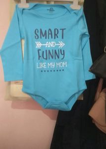 Cute Striped Baby Bodysuit