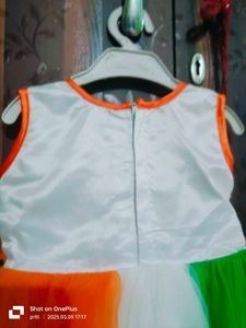 Baby Girls flag frock