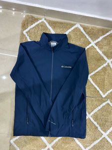 imported Columbia thrifted Jacket - Navy Blue