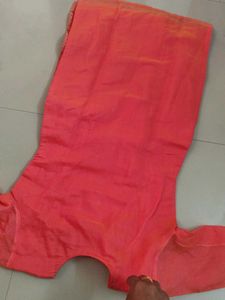 Elegant Peach Kurta