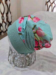 Floral Twist Turban Headwrap