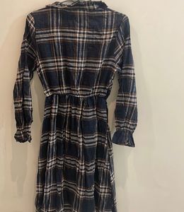 Plaid Flannel Dress