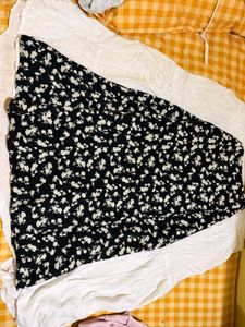 Floral Print Maxi Skirt
