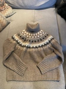 Cozy Fair Isle Turtleneck Sweater
