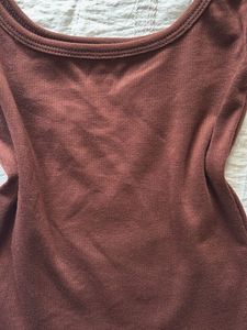 Ribbed Crop Tank Top