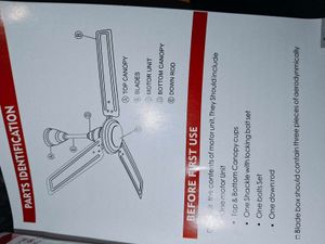 Angler Industries Ceiling Fan