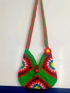 Crochet Sling Bag