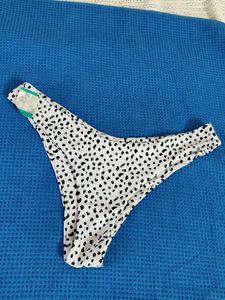 Dalmatian Print Bikini Bottom(SHEIN)