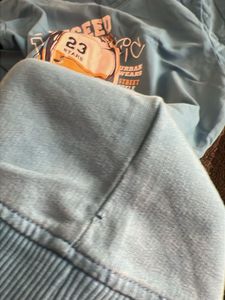 Boys Blue Graphic Print sweatshirt- 13-14 yr