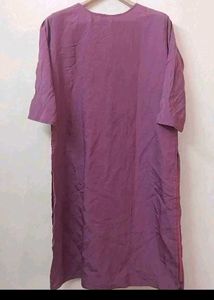 Elegant Embroidered Purple salwar suit