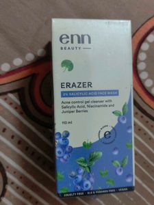 ENN Beauty Erazer Face Wash