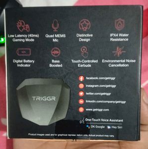 Triggr TWS Earbuds gaming