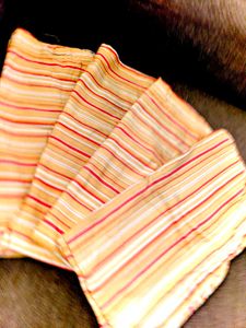 4 Striped Cushion Cover